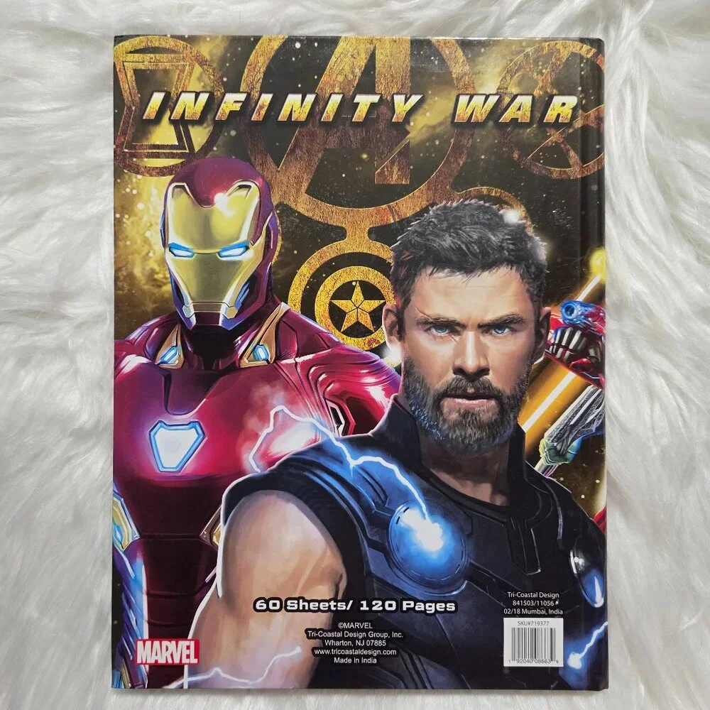 Marvel Avengers Infinity War Notebook